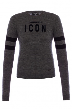 Sweter z aplikacją z logo, zdjęcie 1 Sweter z aplikacją z logo od Dsquared2